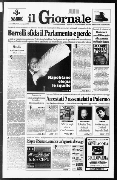 Il giornale : quotidiano del mattino